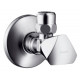 Вентиль Hansgrohe Metropol E с рукояткой, двухвентильный, хром