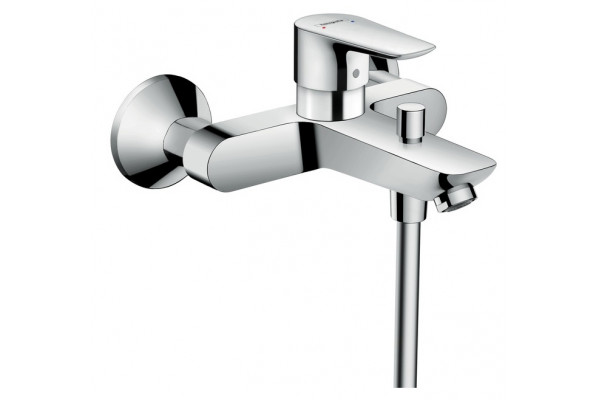 Смеситель Hansgrohe Talis E для ванны с душем, однорычажный, хром