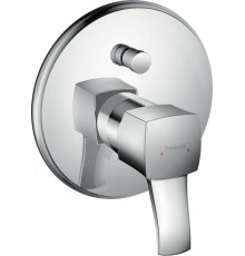 Смеситель Hansgrohe Metropol Classic 31345000 для ванны с душем, однорычажный, хром
