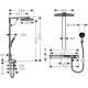 Душевая стойка Hansgrohe Rainmaker Select 460 3jet showerpipe хром, штанга 109 см