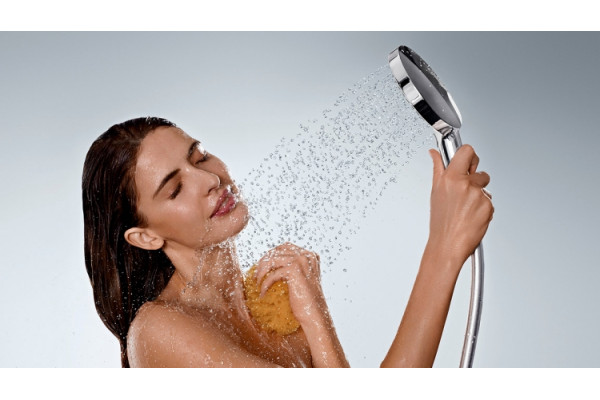 Душевая стойка Hansgrohe Rainmaker Select 460 3jet showerpipe хром, штанга 109 см