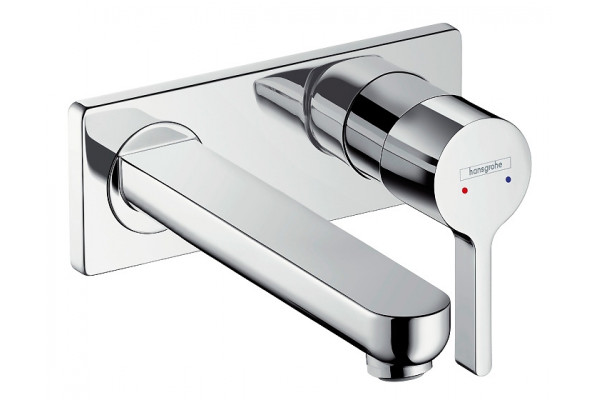 Смеситель Hansgrohe Metris S для раковины однорычажный, хром