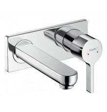 Смеситель Hansgrohe Metris S для раковины однорычажный, хром