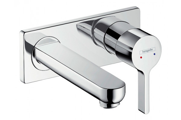 Смеситель Hansgrohe Metris S для раковины однорычажный, хром
