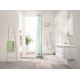 Переключатель потоков Hansgrohe ShowerSelect белый, на 3 позиции, сенсорный