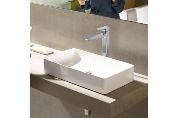 Смеситель Hansgrohe Metropol 32512000 для раковины, с донным клапаном Push-Open, однорычажный, хром