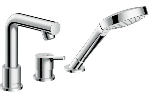 Смеситель Hansgrohe Talis E 72417000 на борт ванны однорычажный, хром