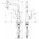 Смеситель Hansgrohe Talis Select S 72821000 для кухонной мойки хром, высота излива 28.8 см