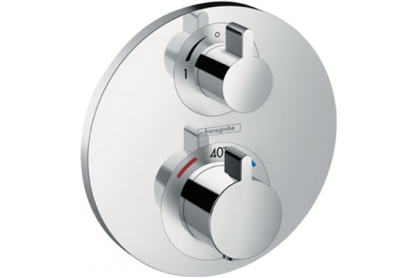 Термостат Hansgrohe Ecostat S 15758000 для ванны с душем, термостат, хром