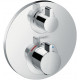 Термостат Hansgrohe Ecostat S 15758000 для ванны с душем, термостат, хром