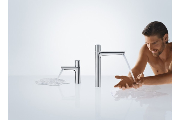 Смеситель Hansgrohe Talis Select E 71750000 для раковины, с донным клапаном, хром, высота излива 10.4 см
