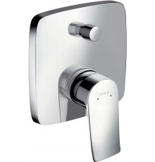 Смеситель Hansgrohe Metris 31454000 для ванны с душем, однорычажный, хром