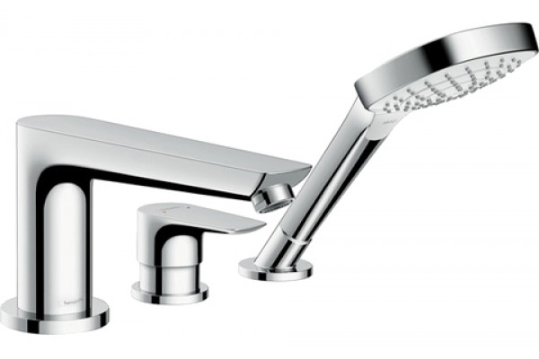 Смеситель Hansgrohe Talis E 71731000 на борт ванны однорычажный, хром
