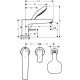 Смеситель Hansgrohe Talis E 71731000 на борт ванны однорычажный, хром