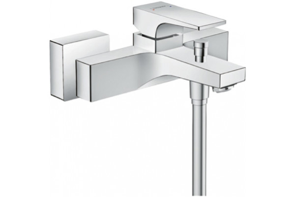 Смеситель Hansgrohe Metropol 32540000 для ванны с душем, однорычажный, хром