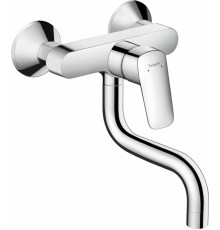 Смеситель Hansgrohe Logis 71836000 для кухонной мойки однорычажный, хром