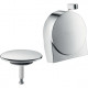 Слив-перелив Hansgrohe Exafill S 58113000 с заполнением переливом, хром
