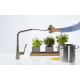 Смеситель Hansgrohe Metris Select для кухонной мойки однорычажный, матовый
