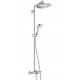 Душевая стойка Hansgrohe Croma Select 280 Air 1jet Showerpipe с термостатом, хром, штанга 158.4 см