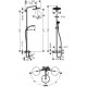 Душевая стойка Hansgrohe Croma Select 280 Air 1jet Showerpipe с термостатом, хром, штанга 158.4 см