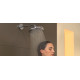 Верхний душ Hansgrohe Crometta Overhead shower 160 1jet 26577000 хром, размер 17.8 см