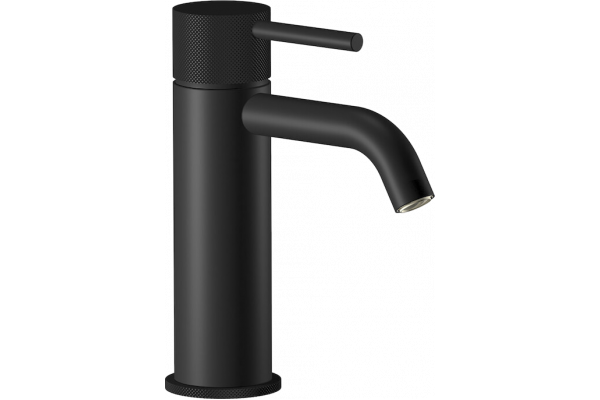 Смеситель для раковины IB Rubinetterie Industria ID200NP_13 matt black однорычажный, черный