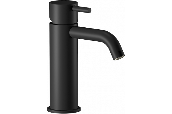 Смеситель для раковины IB Rubinetterie Milanotorino MT200NP matt black однорычажный, черный