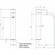 Смеситель для раковины IB Rubinetterie Milanotorino MT202CC chrome однорычажный, хром