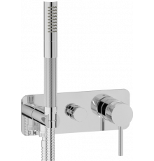 Смеситель для ванны с душем IB Rubinetterie Industria EID313CC_1 chrome, однорычажный, хром