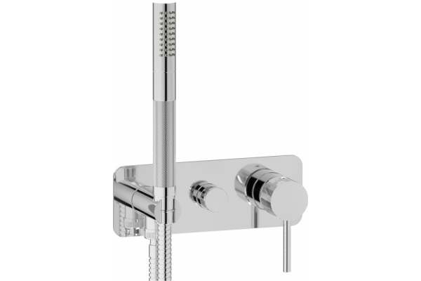 Смеситель для ванны с душем IB Rubinetterie Industria EID313CC_1 chrome, однорычажный, хром
