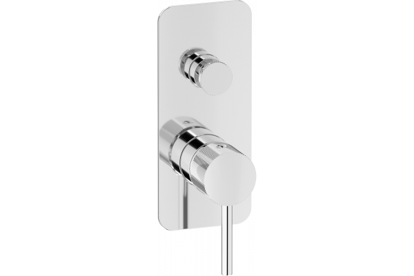 Смеситель для ванны с душем IB Rubinetterie Industria EID310CC_1 chrome, однорычажный, хром