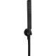 Душевой гарнитур IB Rubinetterie Duplex SH024NP matt black цвет черный, штанга 31 см