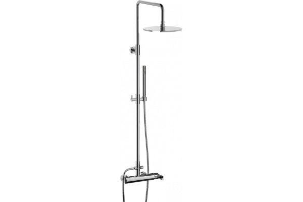 Душевая стойка IB Rubinetterie WhyNot WN127CC chrome хром, штанга 138.5 см