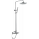 Душевая стойка IB Rubinetterie Milanotorino MT127CC chrome хром, штанга 124.8 см