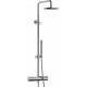 Душевая стойка IB Rubinetterie Milanotorino MT801CC chrome хром, штанга 119.8 см