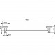 Полотенцедержатель Ideal Standard IOM A9117XG черный матовый