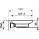 Мыльница с держателем, матовое стекло Ideal Standard IOM A9122AA