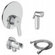 BD125AA Set ALPHA 4 в 1 (A7184AA + B961368AA + A2403AA + BC807AA ) смеситель для душа