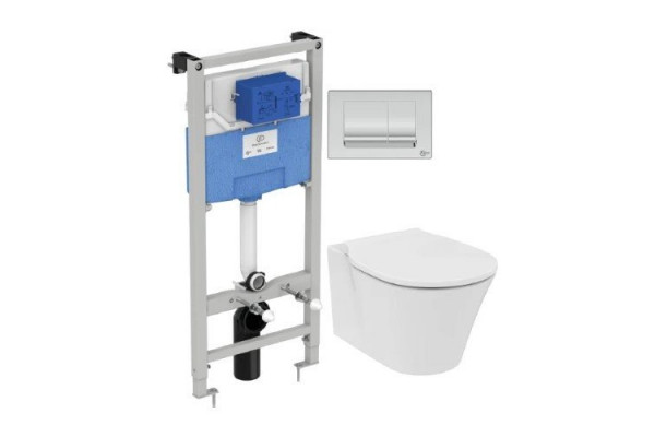Комплект унитаз с инсталляцией Ideal Standard Connect Air AquaBlade E212801