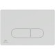 R0117AA OLEAS™ M1 SmartFlush Механическая панель смыва (для комбинации с комплектом SmartFlush R018667 - заказывается дополнительно), двойной смыв