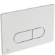 R0117AA OLEAS™ M1 SmartFlush Механическая панель смыва (для комбинации с комплектом SmartFlush R018667 - заказывается дополнительно), двойной смыв