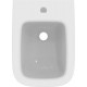 T459501 Ideal Standard i.life S Напольное пристенное биде, с отверстием под смеситель, с отверстием перелива, с крепежом TT0257919. Короткая проекция