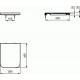 T392701 BLEND CUBE Сиденье и крышка стандарт, тип wrapover, дюропласт, легкосъемное (шарниры Easy Take Off), с функцией плавного закрытия