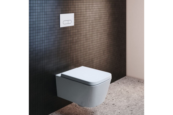 T392701 BLEND CUBE Сиденье и крышка стандарт, тип wrapover, дюропласт, легкосъемное (шарниры Easy Take Off), с функцией плавного закрытия