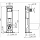 X022601 3 в 1 EXACTO Промо-комплект,R002601 EXACTO Rimless безободк подвесн унитаз с сидением и крышкой,E233267 PROSYS ECO FRAME M Встраив инстал д/ун