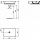 Раковина Ideal Standard Connect Air E034801