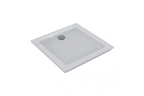 Поддон душевой IDEAL STANDARD Connect T266501 керамический, квадратный, 90*90 см., d. 90мм