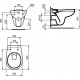 W660101 CЕТ EUROVIT Rimless подвесной унитаз K881201 с сидением и крышкой sc, E233267 PROSYS ECO FRAME M Встраиваемая инсталляция