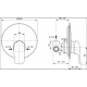 Смеситель для душа Ideal Standard Ceraflex A6757AA