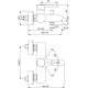 Смеситель для ванны Ideal Standard Ceraline BC199U4 черный хром